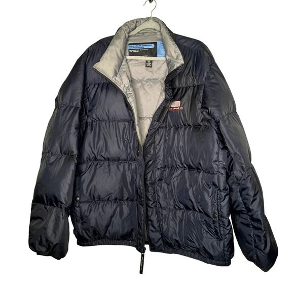 Vintage 90s Polo Jeans Co Puffer Down Jacket Men's 2XL Ralph Lauren Quilted - Picture 1 of 8